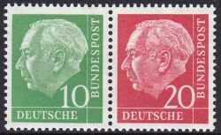 1960  Freimarken: Theodor Heuss