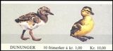 1980  Freimarken Vögel - Markenheftchen