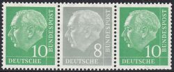 1956  Freimarken: Theodor Heuss