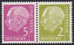 1956  Freimarken: Theodor Heuss