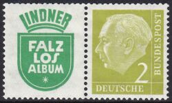 1956  Freimarken: Theodor Heuss