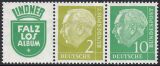 1956  Freimarken: Theodor Heuss