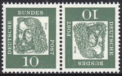 1961  Freimarken: Bedeutende Deutsche