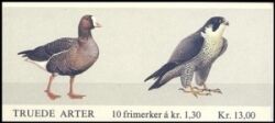 1981  Freimarken Vögel - Markenheftchen