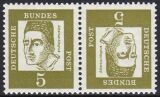 1963  Freimarken: Bedeutende Deutsche