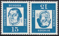 1963  Freimarken: Bedeutende Deutsche