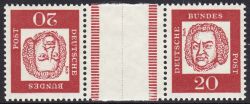 1961  Freimarken: Bedeutende Deutsche
