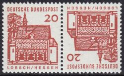 1966  Freimarken: Deutsche Bauwerke