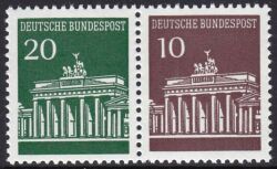 1967  Freimarken: Brandenburger Tor