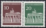 1968  Freimarken: Brandenburger Tor