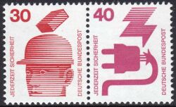 1972  Freimarken: Unfallverhütung