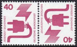1972  Freimarken: Unfallverhütung