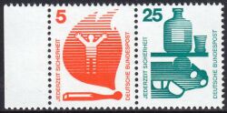 1973  Freimarken: Unfallverhütung