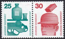 1973  Freimarken: Unfallverhütung