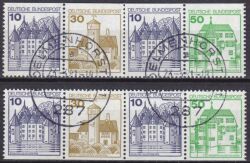 1980  Freimarken: Burgen & Schlösser