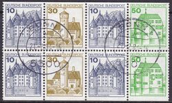 1980  Freimarken: Burgen & Schlösser - Heftchenblatt