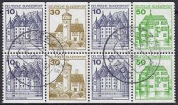 1980  Freimarken: Burgen & Schlösser - Heftchenblatt