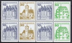1980  Freimarken: Burgen & Schlösser - Heftchenblatt