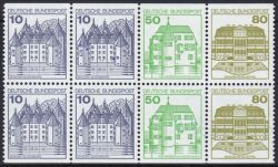 1982  Freimarken: Burgen & Schlösser - Heftchenblatt