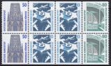 1993  Freimarken: Sehenswürdigkeiten - Heftchenblatt