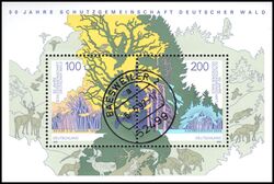 1997  50 Jahre Schutzgemeinschaft Deutscher Wald - Block