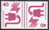 1972  Freimarken: Unfallverhütung - Kehrdruck