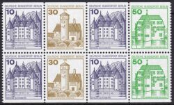 1980  Freimarken: Burgen & Schlösser - Heftchenblatt