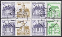 1980  Freimarken: Burgen & Schlösser - Heftchenblatt