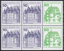 1980  Freimarken: Burgen & Schlösser