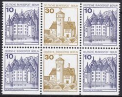 1980  Freimarken: Burgen & Schlösser