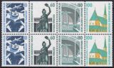 1989  Freimarken: Sehenswürdigkeiten - Heftchenblatt