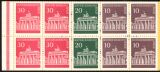 1966  Markenheftchen: Brandenburger Tor