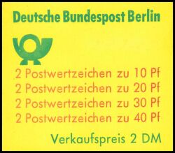 1974  Markenheftchen: Unfallverhütung
