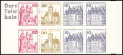 1977  Markenheftchen: Burgen & Schlösser