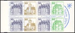 1980  Markenheftchen: Burgen & Schlösser