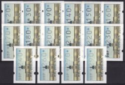 1987  Automatenmarken Berlin - Ergänzungswerte