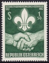 1962  50 Jahre Pfadfinderbewegung in Österreich