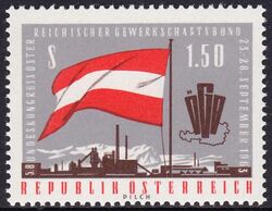 1963  Bundeskongre des sterreichischen Gewerkschaftsbundes (GB) ( AU00719 )