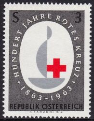 1963  100 Jahre Internationales Rotes Kreuz