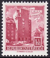 1965  Freimarke: Bauwerke