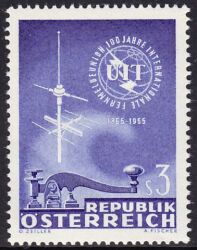 1965  100 Jahre Internationale Fernmeldeunion (ITU)