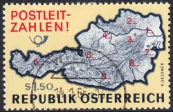 1966  Einführung der Postleitzahlen