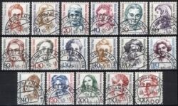 1986/89  Freimarken: Frauen der deutschen Geschichte - kompl.