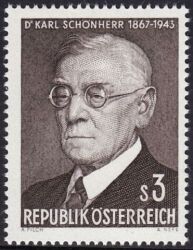 1967  100. Geburtstag von Karl Schönherr