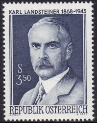 1968  100. Geburtstag von Karl Landsteiner