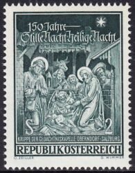 1968  150 Jahre Weihnachtslied Stille Nacht, heilige Nacht 