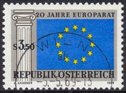 1969  20 Jahre Europarat