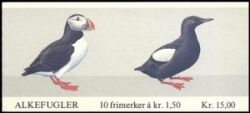 1981  Freimarken Vögel - Markenheftchen