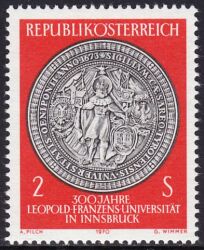 1970  300 Jahre Leopold-Franzens-Universität in Innsbruck