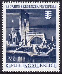 1970  25 Jahre Bregenzer Festspiele